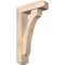 Ekena Millwork Legacy Craftsman Smooth Bracket w/ Offset Brace, Douglas Fir, 5 1/2"W x 18"D x 30"H BKT0604X18X30LEC04SDF - alternate 1